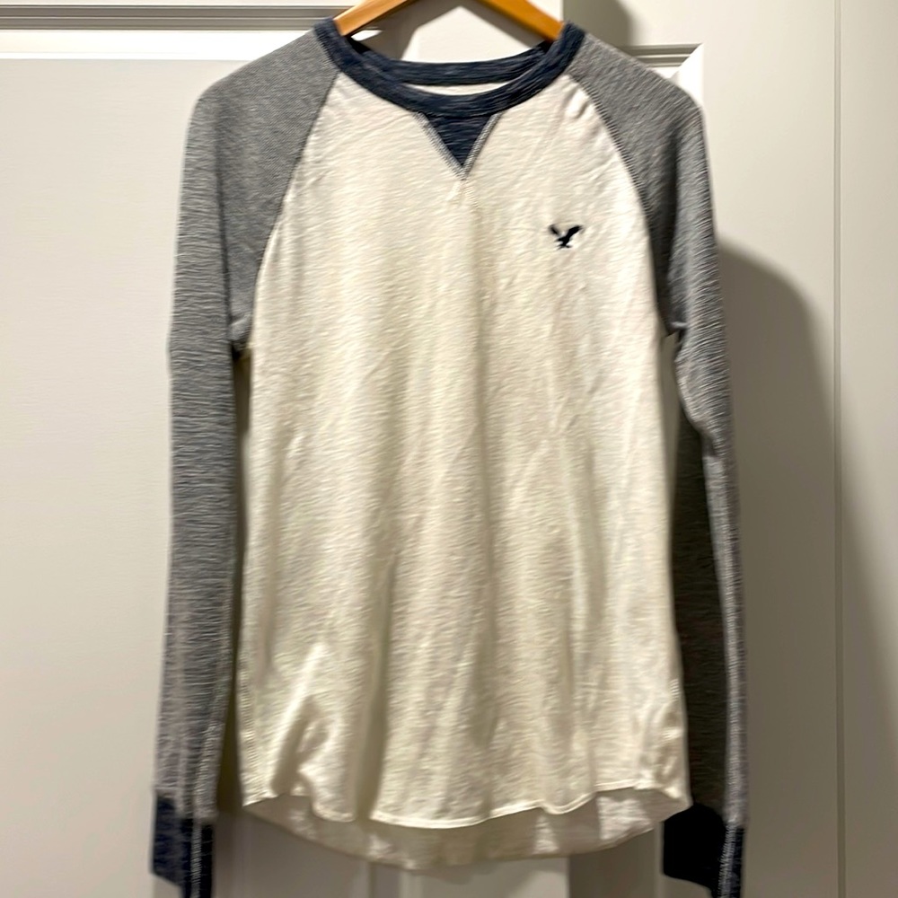New American Eagle heritage classic fit thermal long sleeved super soft shirt